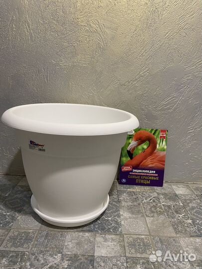 Кашпо горшок большой новый 27 литров