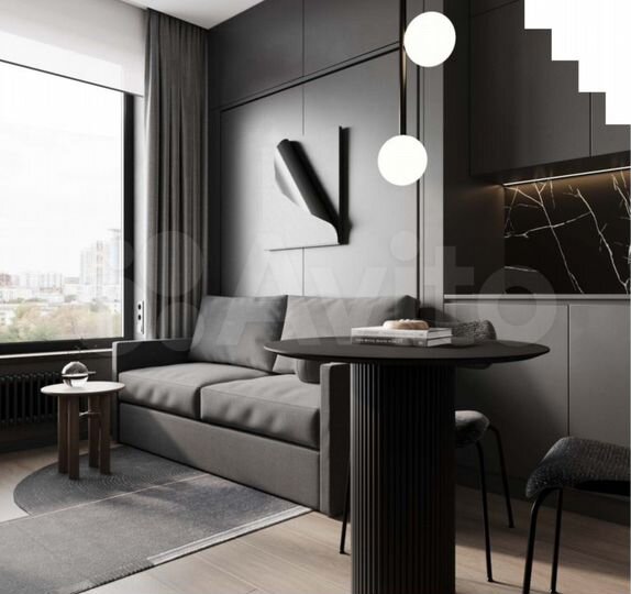 Апартаменты-студия, 26,2 м², 2/10 эт.