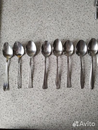 Ложки и вилки нержавейка СССР
