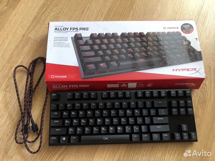 Игровая клавиатура Hyperx alloy fps pro