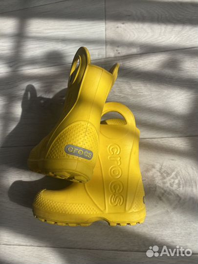 Резиновые сапоги crocs (C6-23 размер)