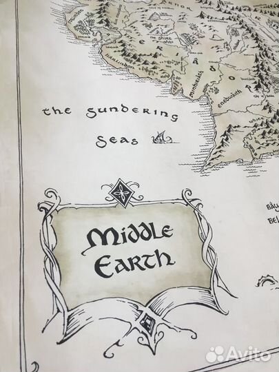 Карта Средиземья