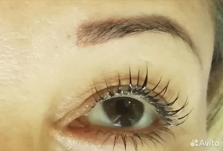 Обучение индивидуальное ламинирование ресниц брови