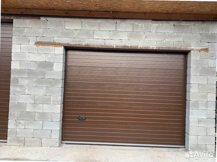 Секционные гаражные ворота
