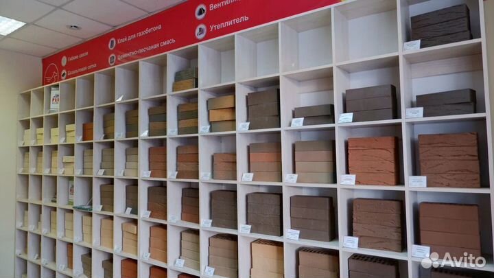 Кирпич лицевой евроформат