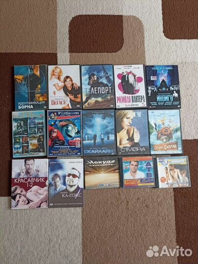 DVD фильмы сборники