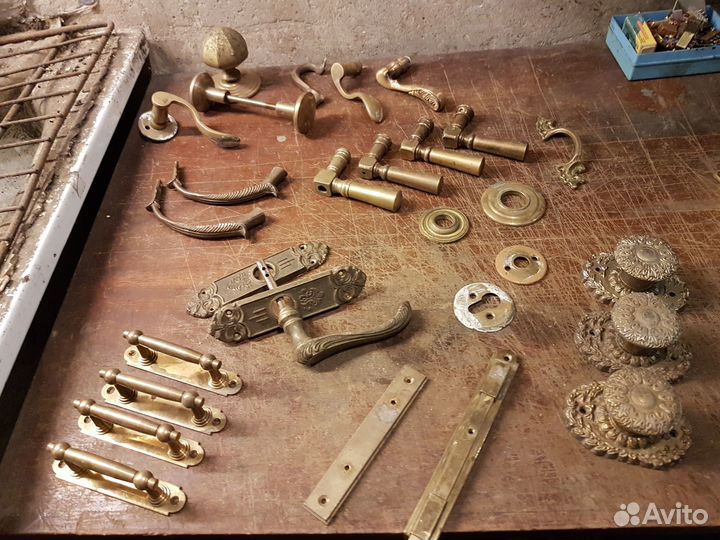 Ручки дверные бронзовые старинные и не только