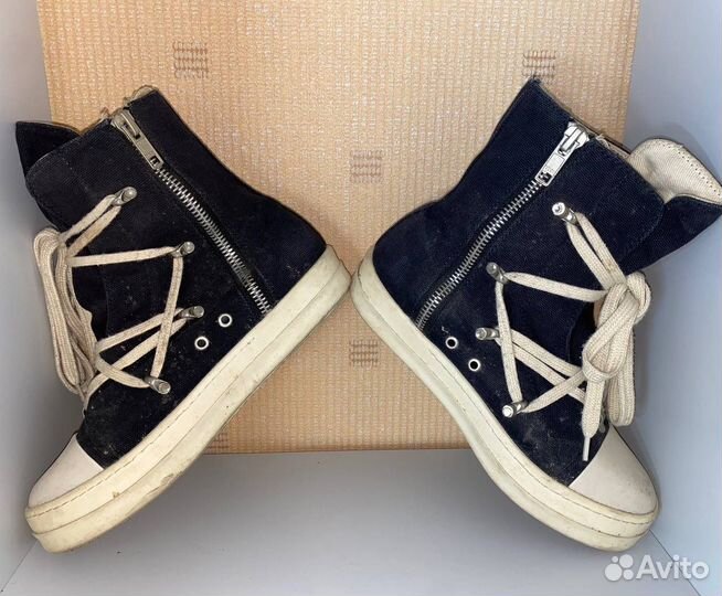 Rick Owens Ramones Hexagram Кеды