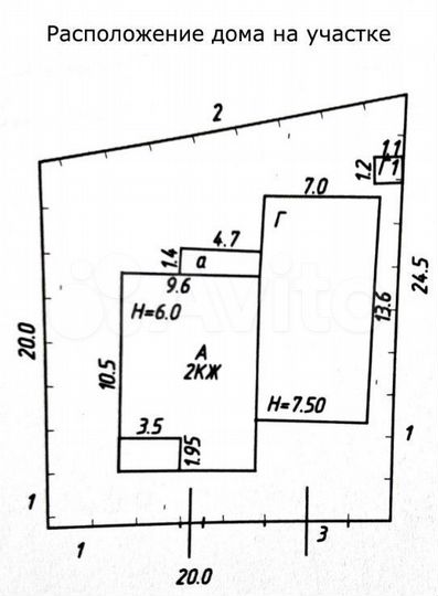 Коттедж 211 м² на участке 5 сот.