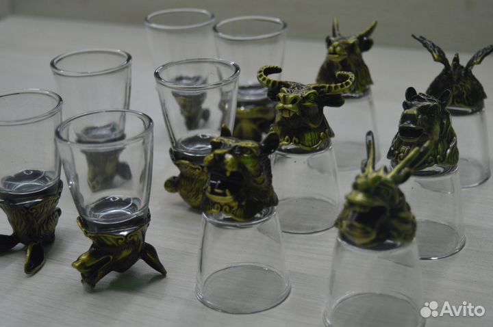 Набор рюмок перевертышей 