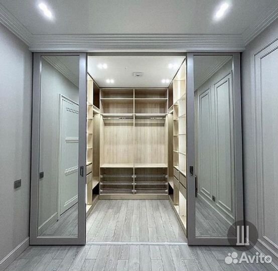 Гардеробная купе