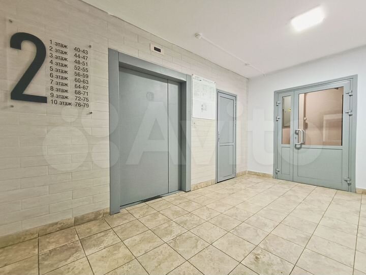 1-к. квартира, 40,5 м², 1/10 эт.
