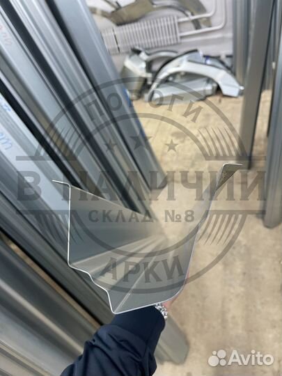 Ремонтный порог правый Hyundai Accent 2 Тагаз