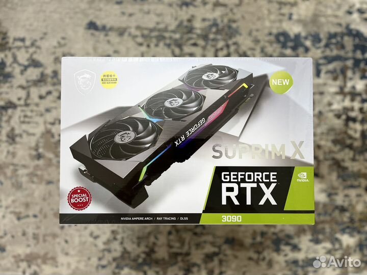 Msi RTX 3090 Suprim X Новые