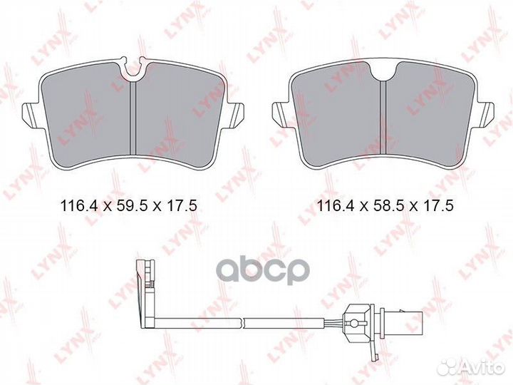 Колодки тормозные дисковые зад BD-1231 BD12