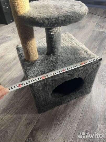 Домик для кошки с когтеточкой