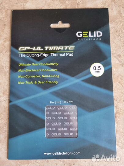 Gelid Gp-Ultimate 15wm-k термопрокладки для 3080Ti
