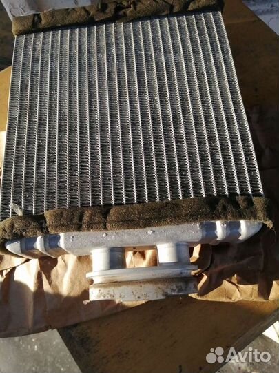 Радиатор печки шкода fabia 2012 года