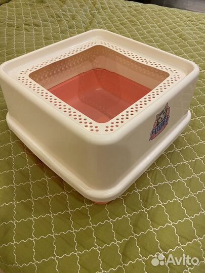 Лоток для кошек с высоким бортом