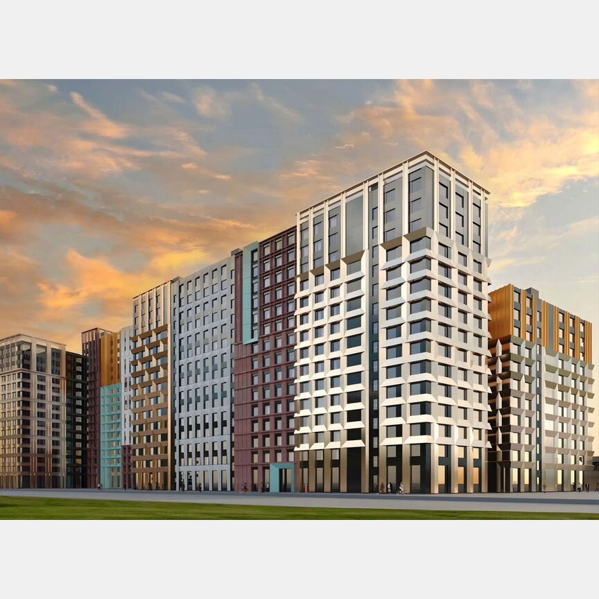 2-к. квартира, 56,9 м², 17/17 эт.