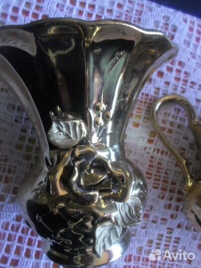 Чайно кофейный сервиз роза