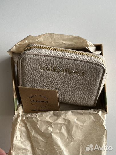Кошелек valentino бежевый оригинал