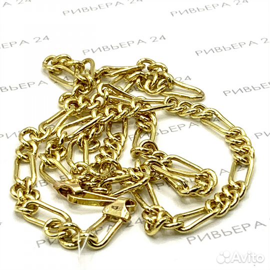 Золотая цепь 750 пробы 59.48 грамм р.60 см