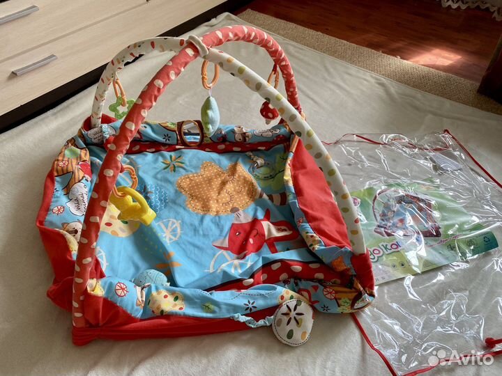 Детский развивающий коврик для детей игровой ковер