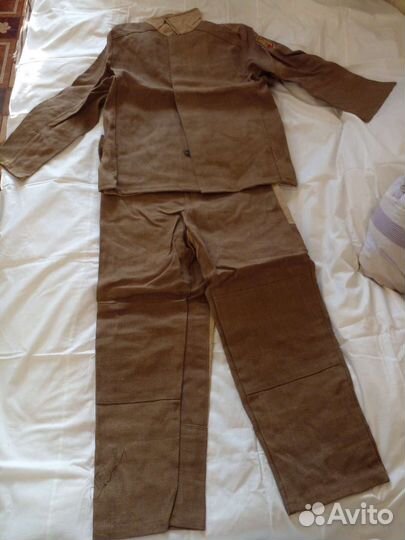 Костюм для сварщика зимний СССР