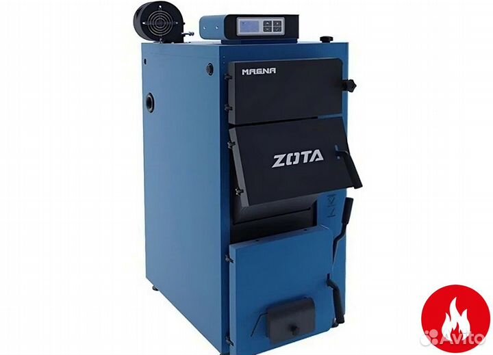 Твердотопливный котел zota «magna» 15