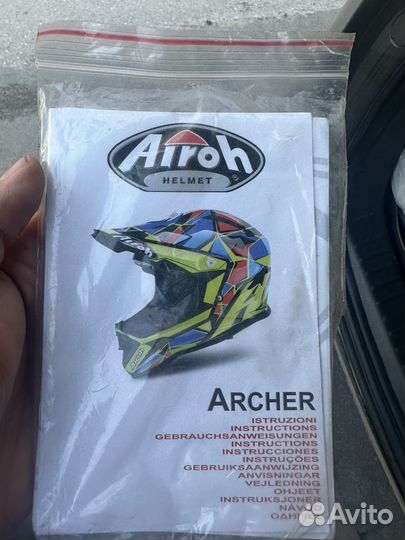 Шлем airoh archer размер s
