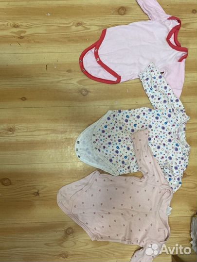 Боди на девочку 74 80