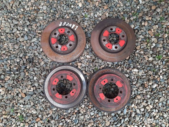 Диски тормозные mitsubishi lancer 9