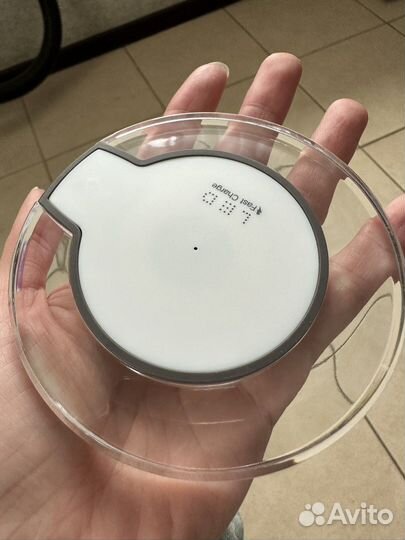 Беспроводная зарядка с led подсветкой