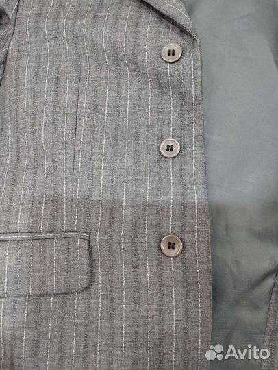 Нарядный костюм на выпускной пиджак брюки 128 р