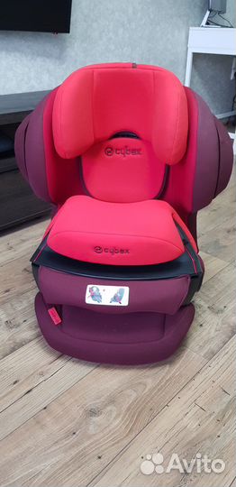 Детское автокресло Cybex Juno 2-Fix Rumba Red