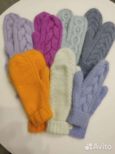 Новые Варежки пух норки