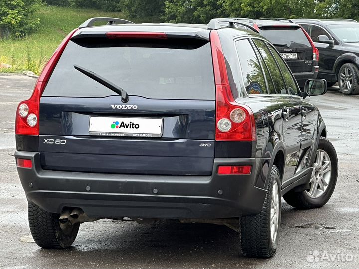Volvo XC90 2.5 AT, 2005, 270 000 км