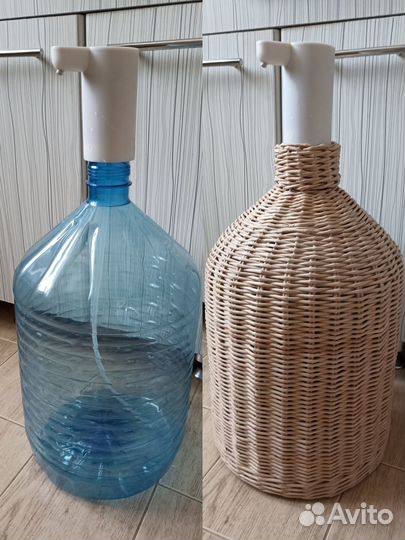 Чехол плетеный на бутыль