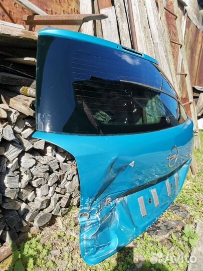 Дверь/крышка багажника opel astra h со стеклом