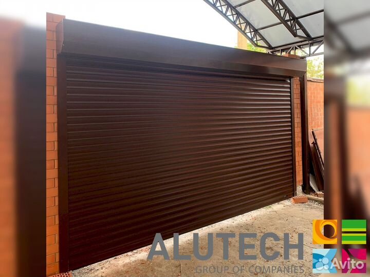 Ворота алютех роллетные