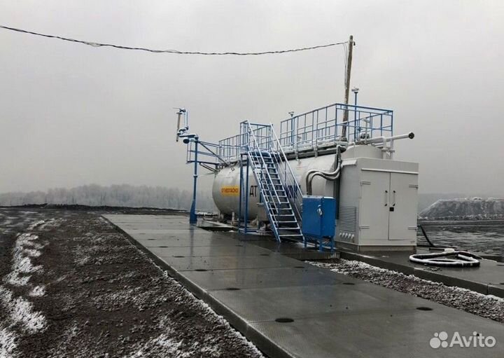 Контейнерная АЗС для нужд предприятия