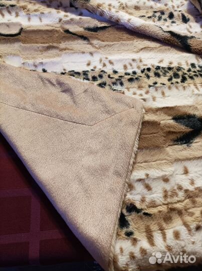 Набор «Покрывало с наволочками»,искусственный мех