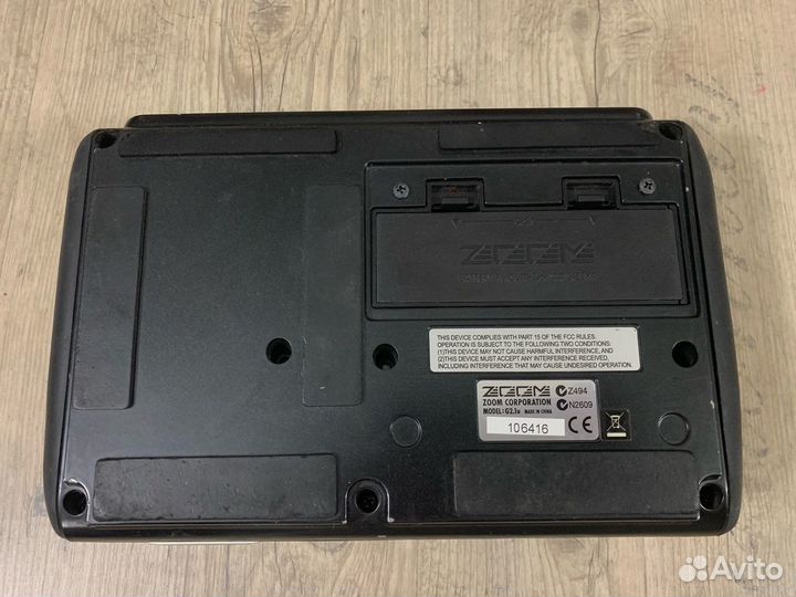 Гитарный процессор zoom