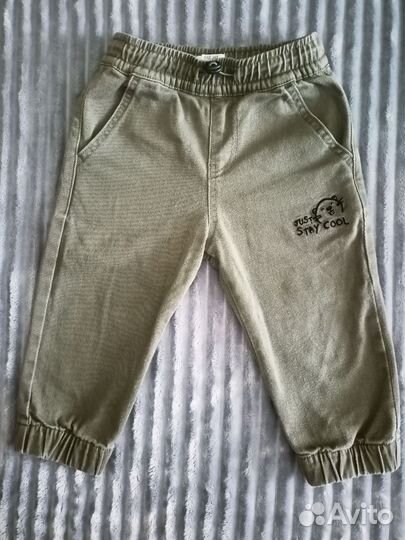 Детские вещи пакетом на мальчика 68-86 (6-18 мес)