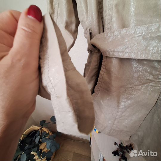 Пиджак жакет лен