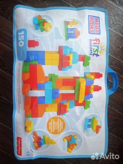 Конструктор mega bloks 150 дет