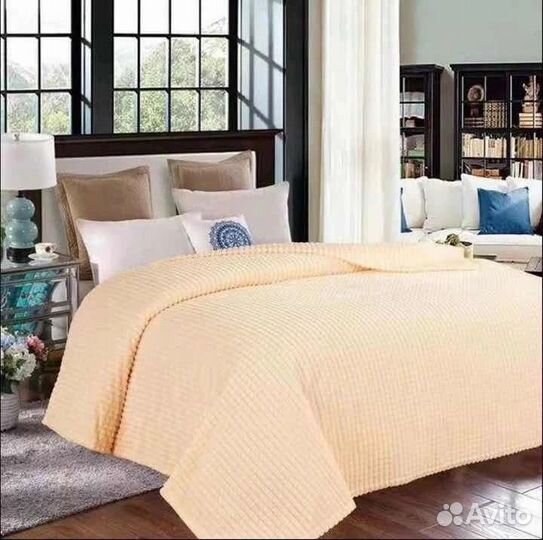 Плед кубики