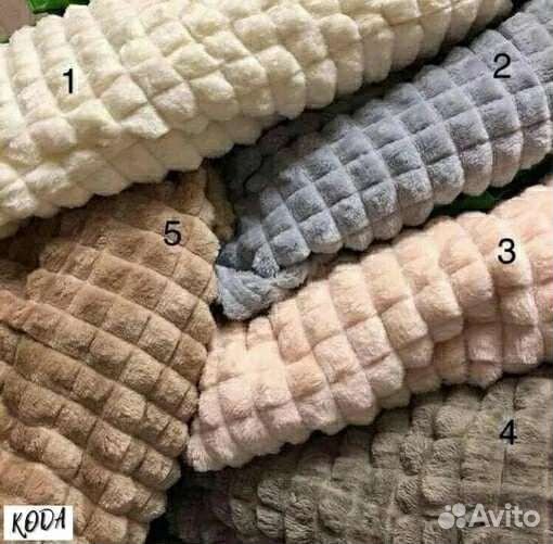 Новый плед кубик размер евро 200*220