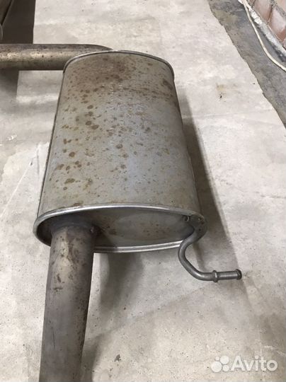 Глушитель Passat B8, 1.8 TSI